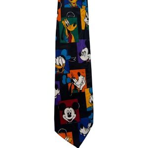 Balancine Inc. Disney Necktie Mickey Mouse Donald Duck Goofy
